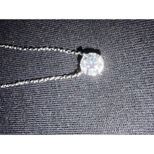 925 Silver Moissanite Neckalce